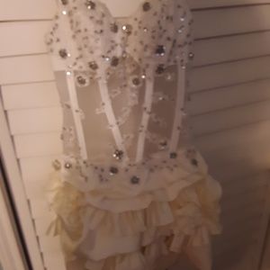 Custom Made Strapless Cocktail Homecoming